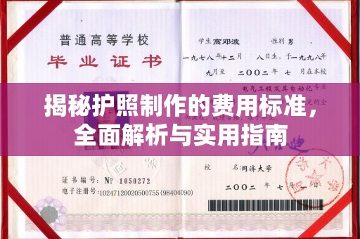 锦州揭秘护照制作的费用标准，全面解析与实用指南