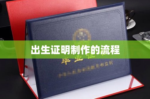 锦州出生证明制作的流程